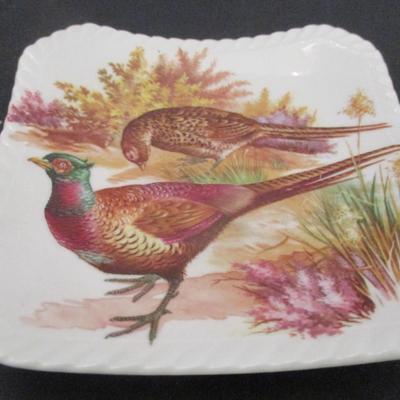 Royal Adderley Floral Bone China Trinket Dishes & Porcelain Egg