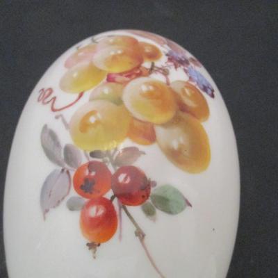Royal Adderley Floral Bone China Trinket Dishes & Porcelain Egg
