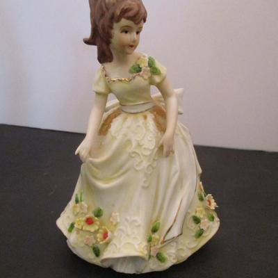 Porcelain Victorian Lady Figures