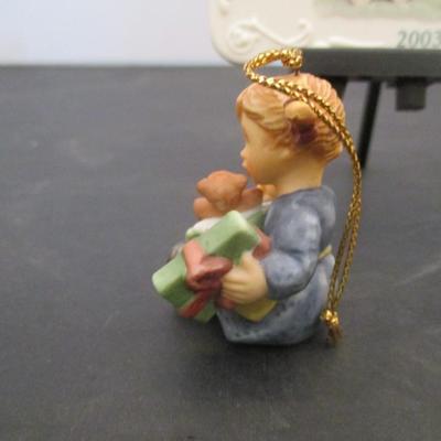 Hummel Berta Postcard & Christmas Ornaments
