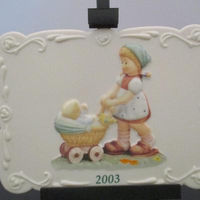 Hummel Berta Postcard & Christmas Ornaments