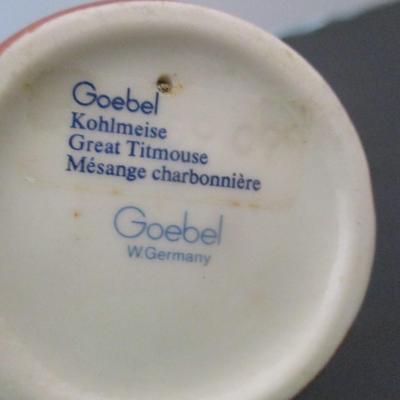 Vintage Goebel Bird W Germany Great Titmous