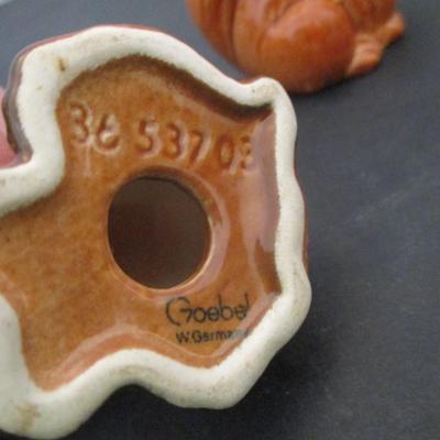 Vintage W Germany Goebel Squirrel & Bear