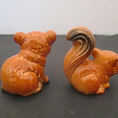 Vintage W Germany Goebel Squirrel & Bear
