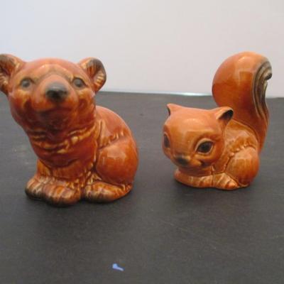 Vintage W Germany Goebel Squirrel & Bear