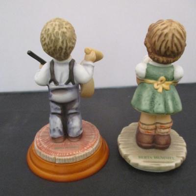Vintage Goebel Hummel God Bless The USA & Make A Wish