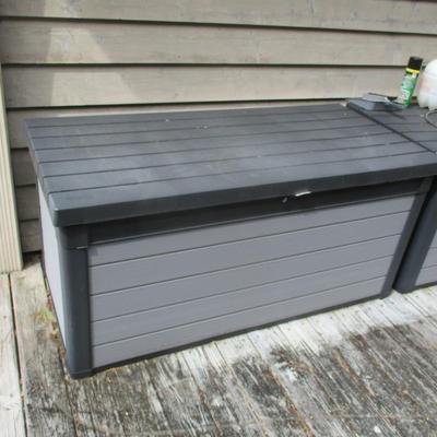 59 1/2" x 28" x 28" Outdoor Storage Chest Choice 2