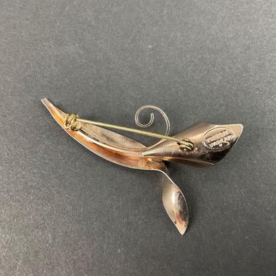 -44- SILVER | TruArt Mid Century Sterling Brooch | Marked