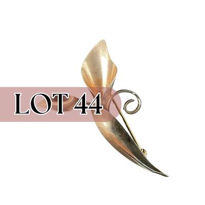 -44- SILVER | TruArt Mid Century Sterling Brooch | Marked