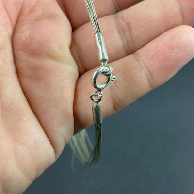 -47- SILVER | Sterling Multi-Strand Necklace | Marked