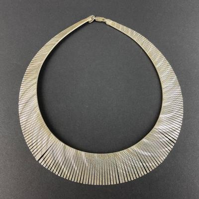 -49- DVADEMA | Italy Silver Plated Bronze Necklace