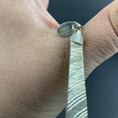 -49- DVADEMA | Italy Silver Plated Bronze Necklace