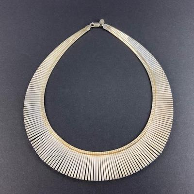 -49- DVADEMA | Italy Silver Plated Bronze Necklace
