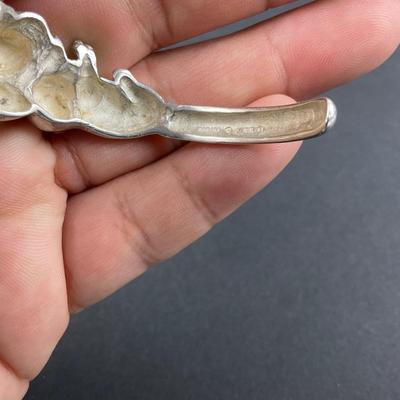 -50- SILVER | Sterling Kabana Cats Bracelet | Marked