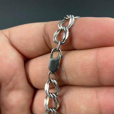 -51- SILVER | Sterling Silver Necklace & Earrings Set | Marked