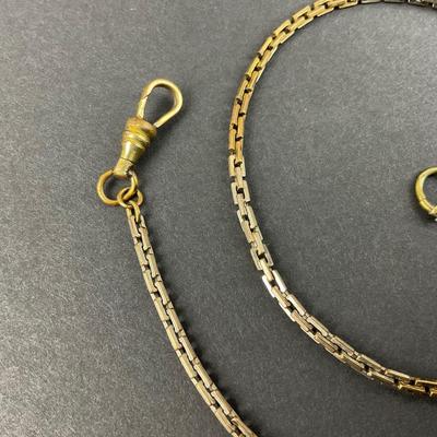 -52- BATES & BACON | Vintage Watch Fob | Marked