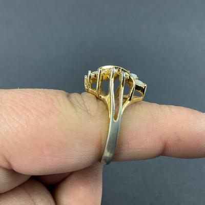 -55- AVON | Vintage Faux Opal Rings | Marked