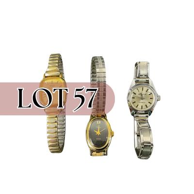 -57- WATCHES | Benrus, Timex, & Seiko Ladies Watches | Marked