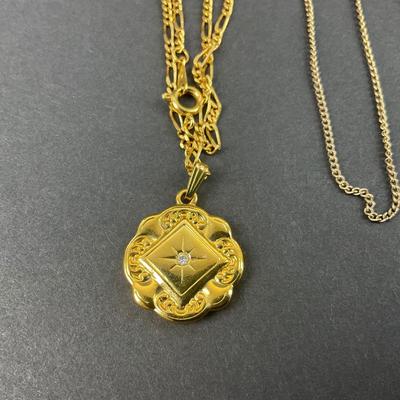 -60- COSTUME | Gold Tone Necklaces