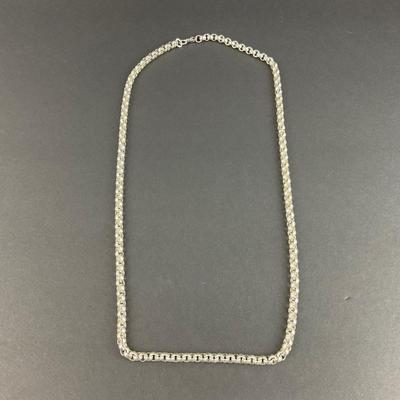 -62- MONET | Vintage Silver Tone Necklace Chain | Marked