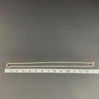 -62- MONET | Vintage Silver Tone Necklace Chain | Marked