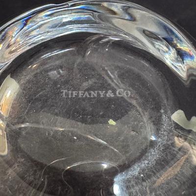 “Swirl Optic” Crystal Vase by Tiffany & Co. (LR-DZ)