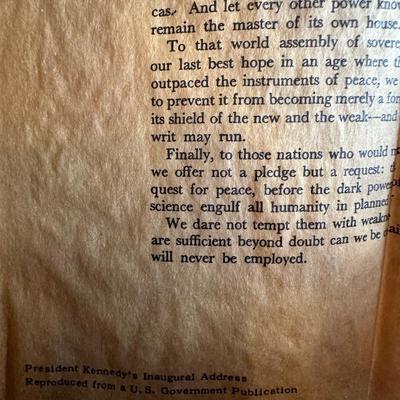 John F. Kennedy Memorabilia