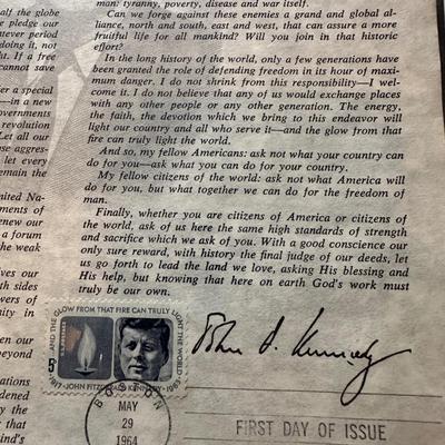 John F. Kennedy Memorabilia
