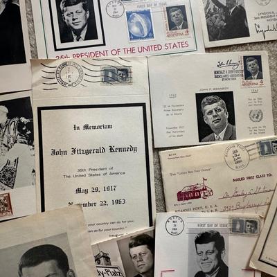 John F. Kennedy Memorabilia