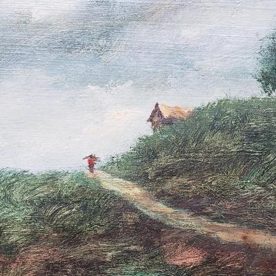 Signed Filipino Painting (H-KD)