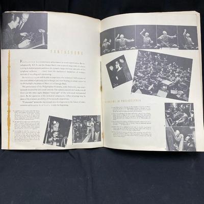 1940 DIsney Fantasia Program/Playbill