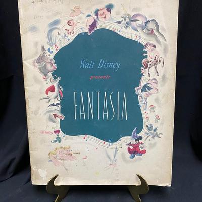 1940 DIsney Fantasia Program/Playbill