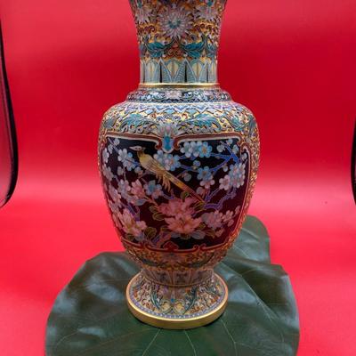 Cloisonne Flower Vase