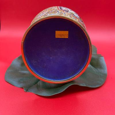 Cloisonne Flower Vase