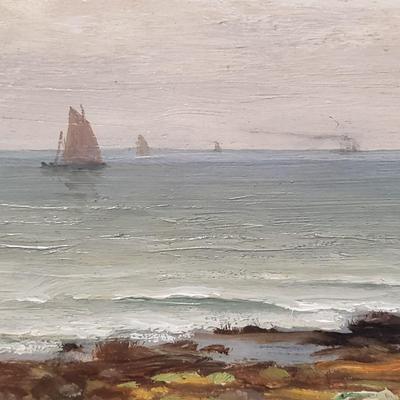 19th Century Landscape on Wood (DR-KD)
