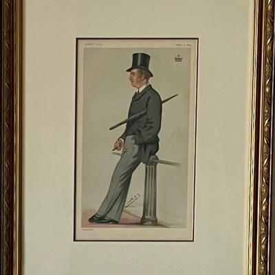 Vanity Fair Framed 1879 Print