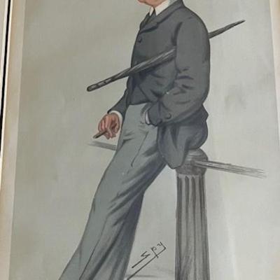 Vanity Fair Framed 1879 Print