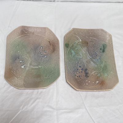 Hanaka Handcrafted Pottery Plates (LR-DZ)