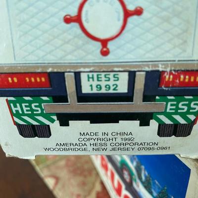 Lot of 3 vintage 90's HESS trucks