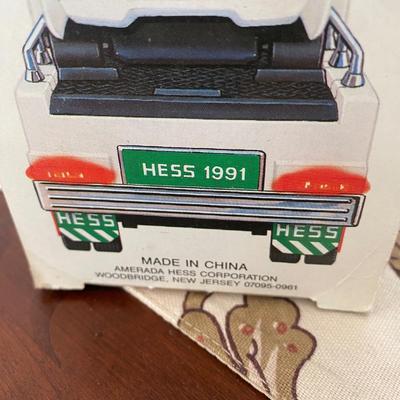 Lot of 3 vintage 90's HESS trucks