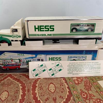 Lot of 3 vintage 90's HESS trucks