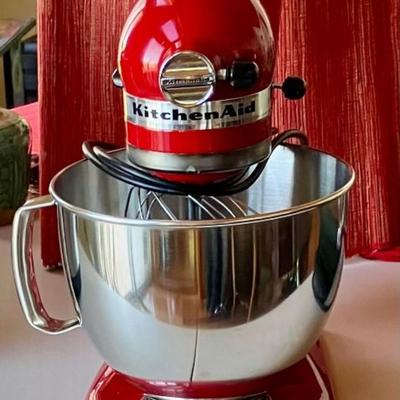 KitchenAid Red Artisan Stand Mixer