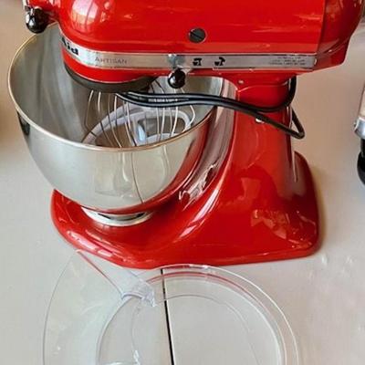 KitchenAid Red Artisan Stand Mixer
