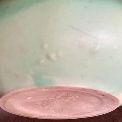 Clifton 1905 Green Art Pottery Vase