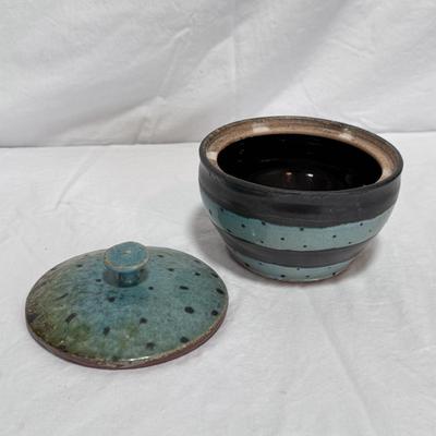 Ceramic Trinket Jar w/ Lid (LR-DZ)