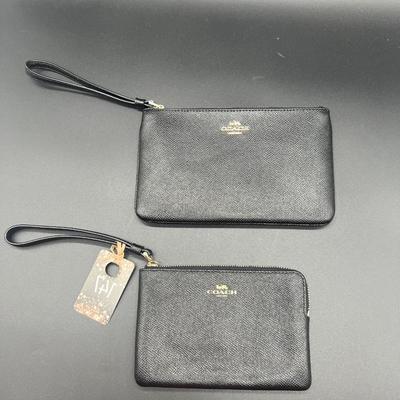 2 Coach wristlets