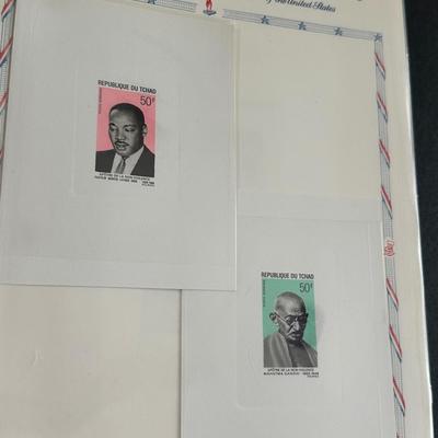 John F. Kennedy Memorial Postage Stamps