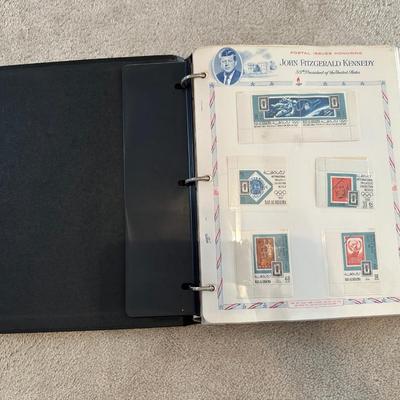 John F. Kennedy Memorial Postage Stamps
