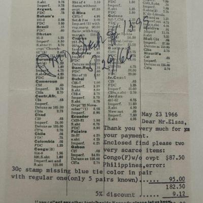 John F. Kennedy Memorial Postage Stamps