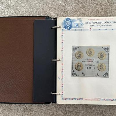John F. Kennedy Memorial Postage Stamps